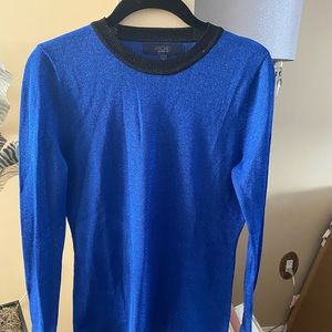 Rachel Roy Womens Shimmer Pullover Sweater